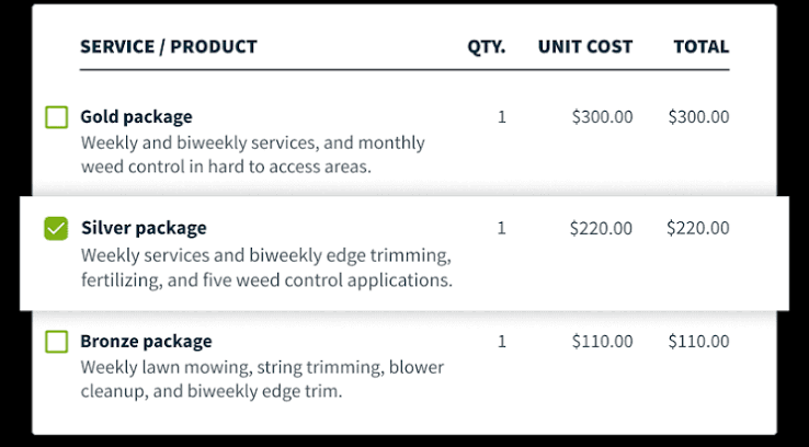 Jobber Flat Rate Pricing Software