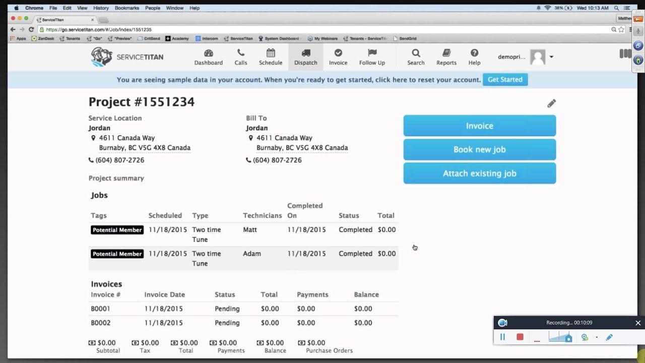 ServiceTitan Estimating Software